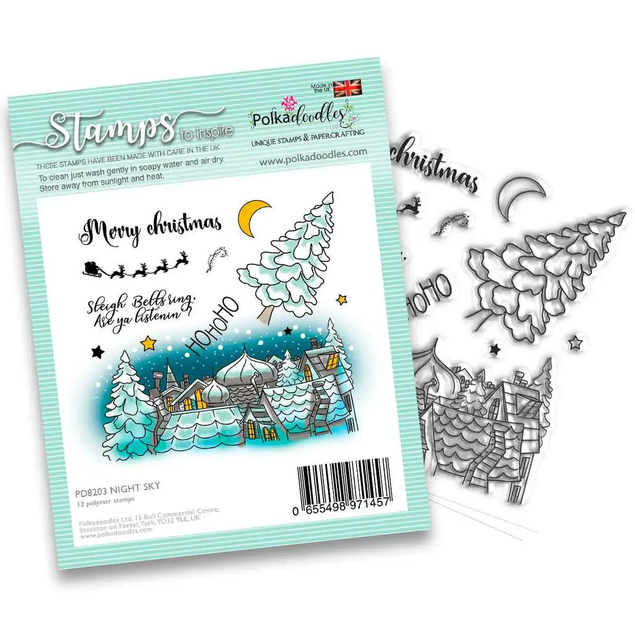 

New Christmas Tree House Clear Stamp for DIY Scrapbooking Paper Card Decoration Template Handmade Photo Album Craft Supplies