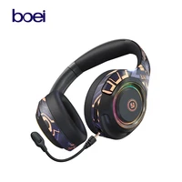 boei folding storage detachable microphone over ear headsets long endurance earphones portable bluetooth 5 1 wireless headphones
