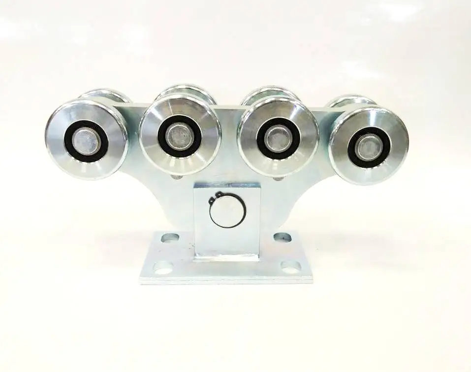 Бесплатная доставка. Комплект для откатных ворот KIT5 с направляющей балкой 7