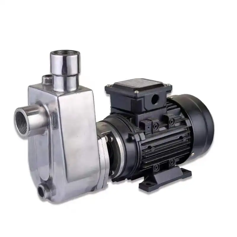 

ZBFS Domestic Water Pressure Self Priming Centrifugal 1 HP Motor Stainless Steel Sea Water Booster Horizontal Inline Pump Switch