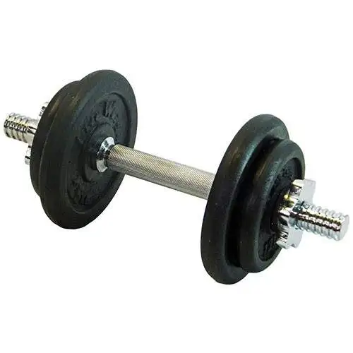 Гантель сборная Lite Weights 4542LW 9.43 кг х 1шт | Спорт и развлечения