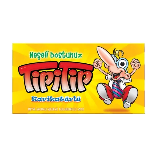 

Tipitip Gum Mixed Fruit Flavored 27 gr FREE SHIPPING