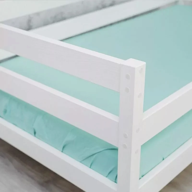 Кроватка детская прямоугольная Соня белая кровать для школьников подростков