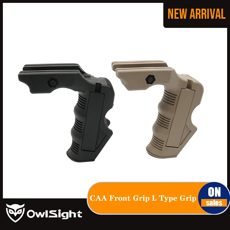 

OwlSight CAA Front Grip L Type Grip With 20mm Picatinny Rail For Airsoft Hunting Accessories