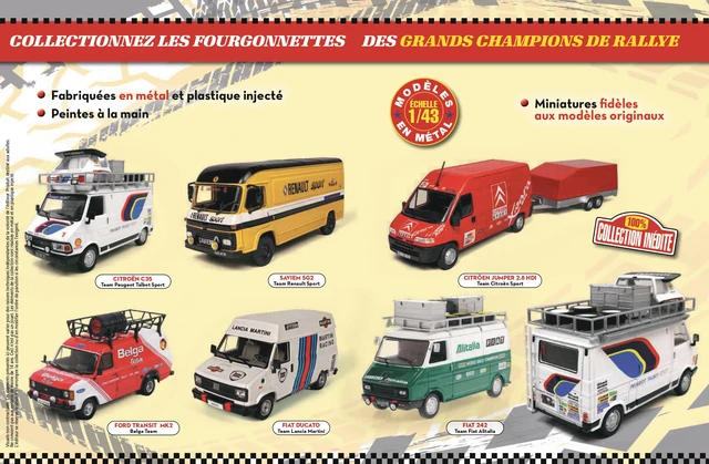 Altaya, Ford Transit Service Transporter 1984, 1:43 Scale, Made by IXO,  Diecast Miniature, Rally Assistance Vehicle Collection without Fascicle,  Original Blister Packaging with Identification Base - AliExpress