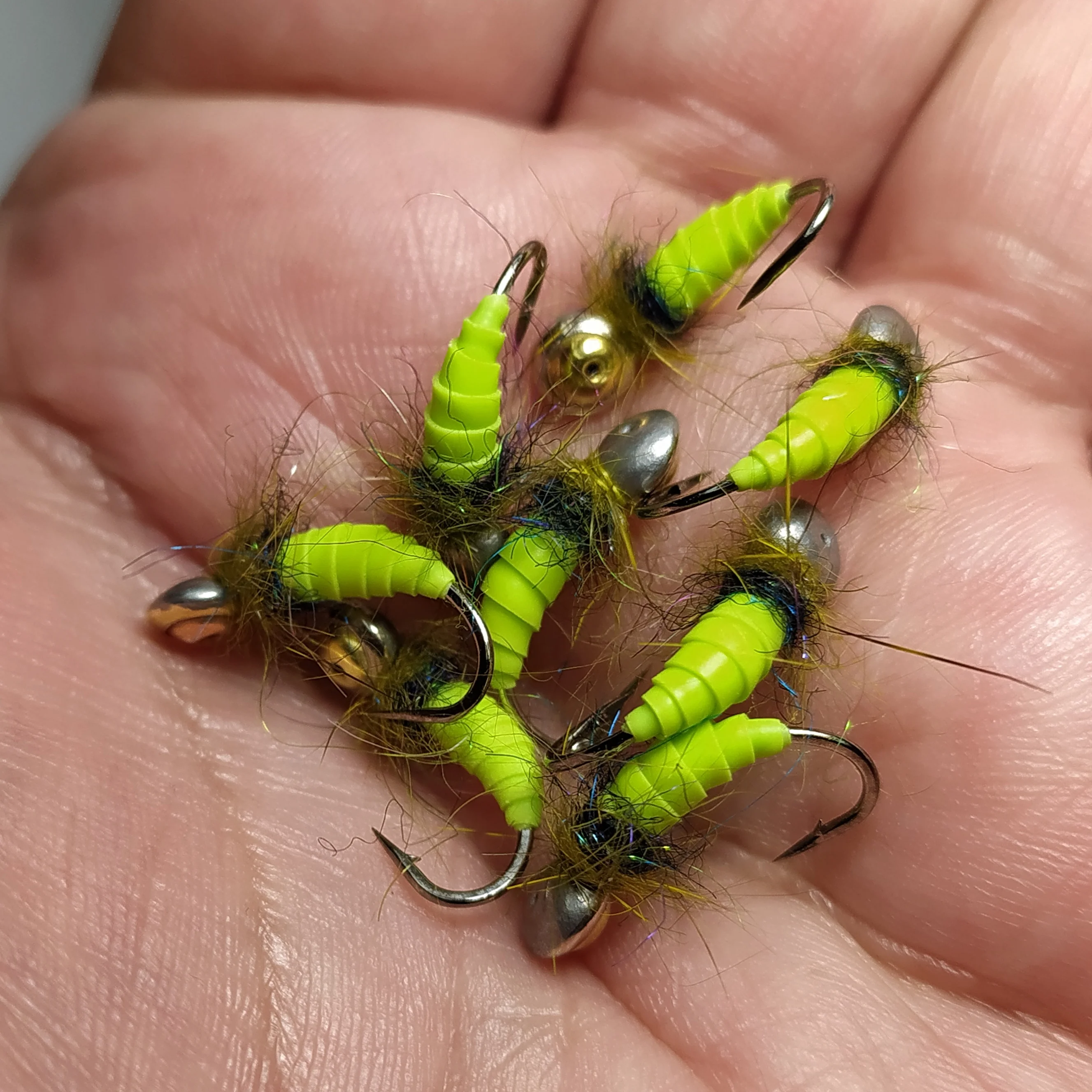 Мормышка Харюзовый глаз D5 10 шт. на усиленном Корейском крючке Скуд. Для вязания