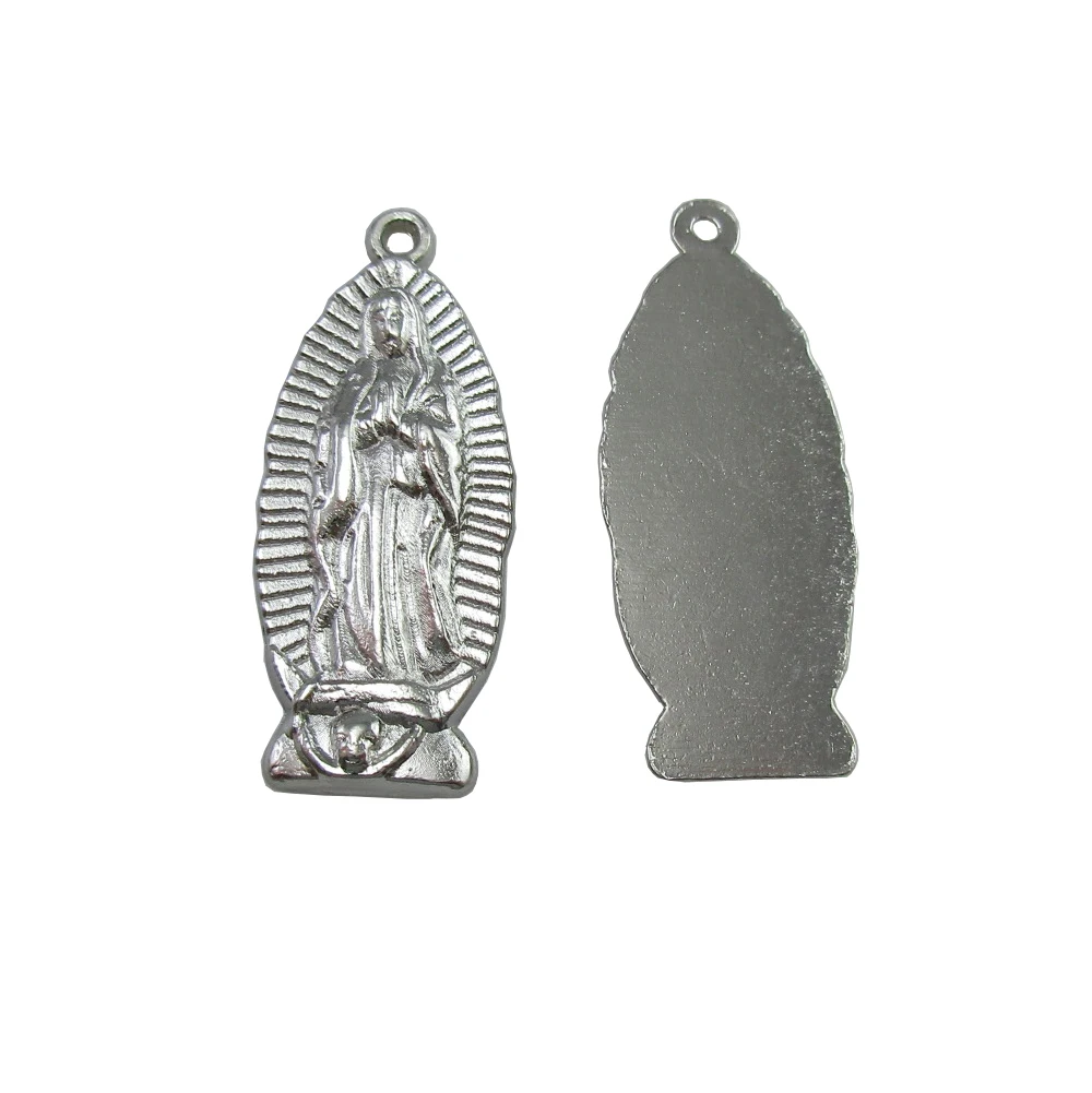 100 шт. 1 дюймовая католическая дева гуадалупа благородная детская подвеска|virgin