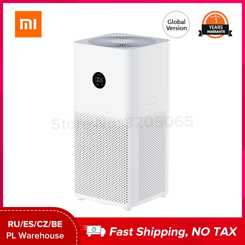 Глобальная версия Xiaomi Mijia Mi Air Purifier 3C цифровой светодиодный дисплей HEPA фильтр