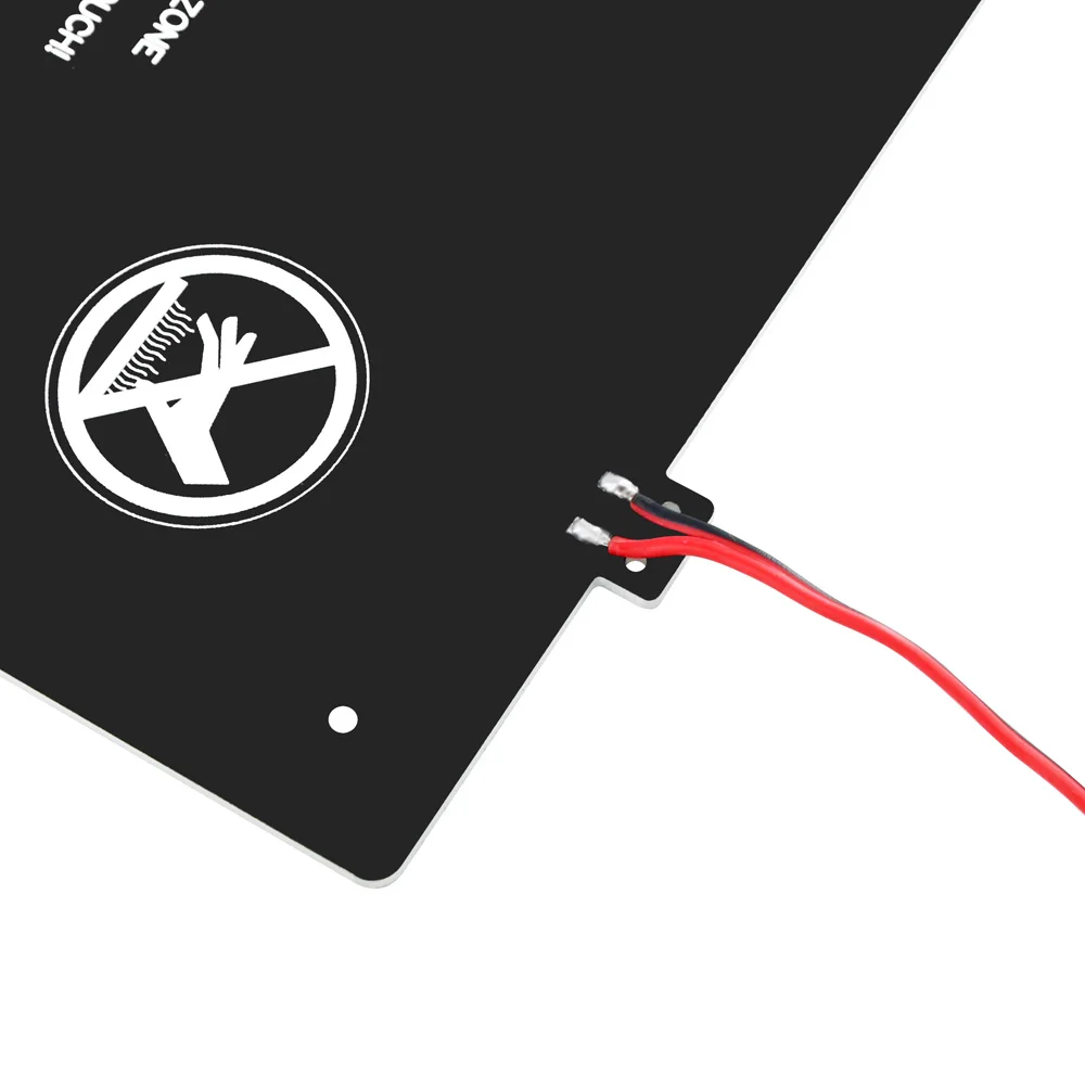 3d printer accessories mk3 black hotbed 2402503 0mm aluminum heated bed for 3d printer homers odyssues parts support 24v 105w free global shipping