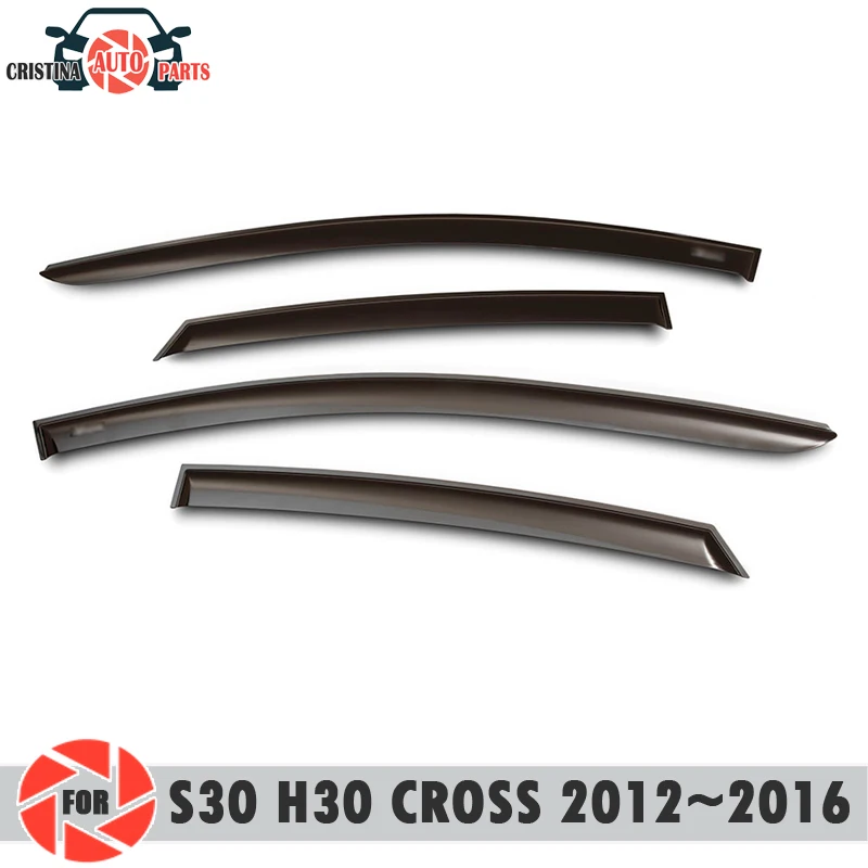 Отражатель Окна для Dongfeng S30 H30 Cross 2012 ~ 2016 отражатель от дождя защита грязи