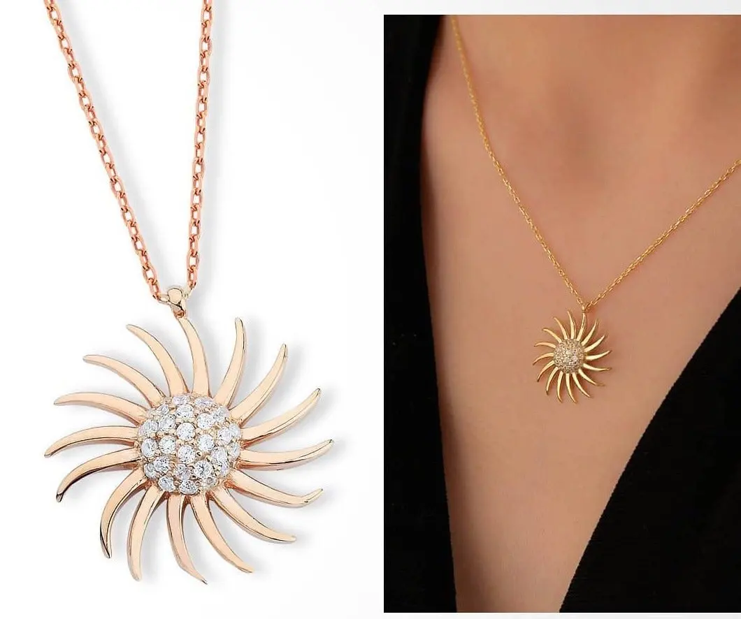 

New Sun Silver Pendant