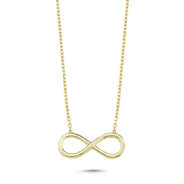 

Серебряное 925 пробы ожерелье бесконечность