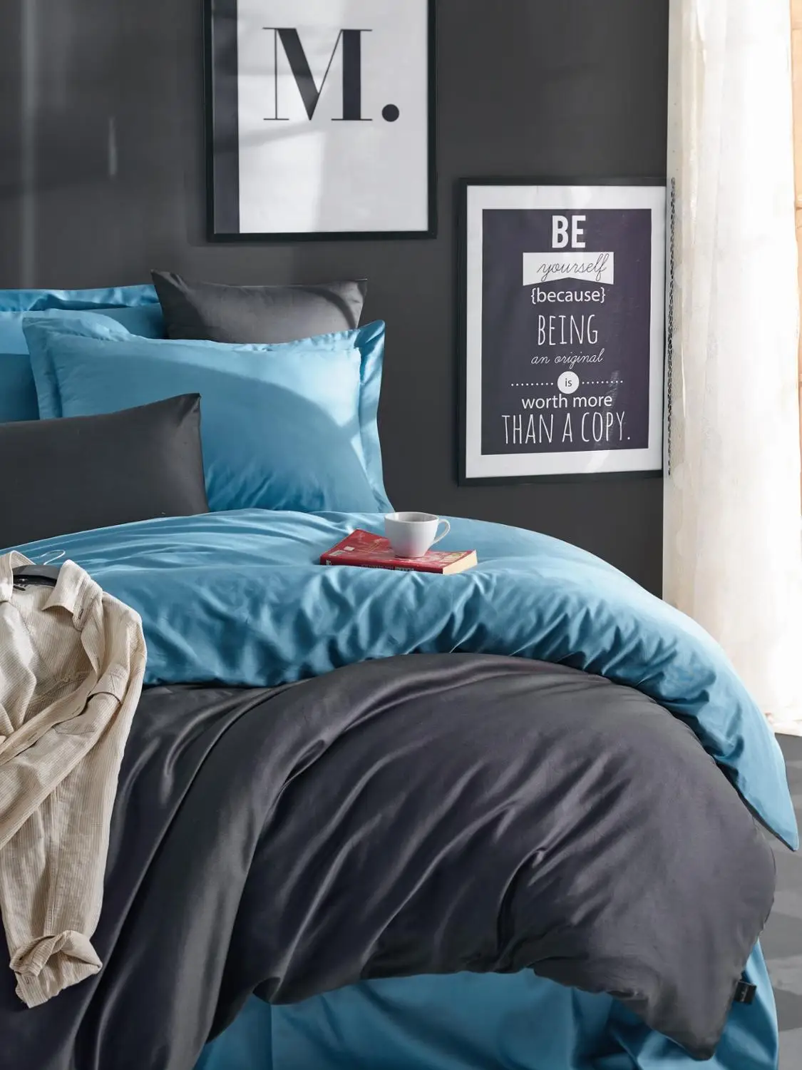 Maxhomen Mr Ripley набор пододеяльников из 100% хлопка атласный комплект постельного белья