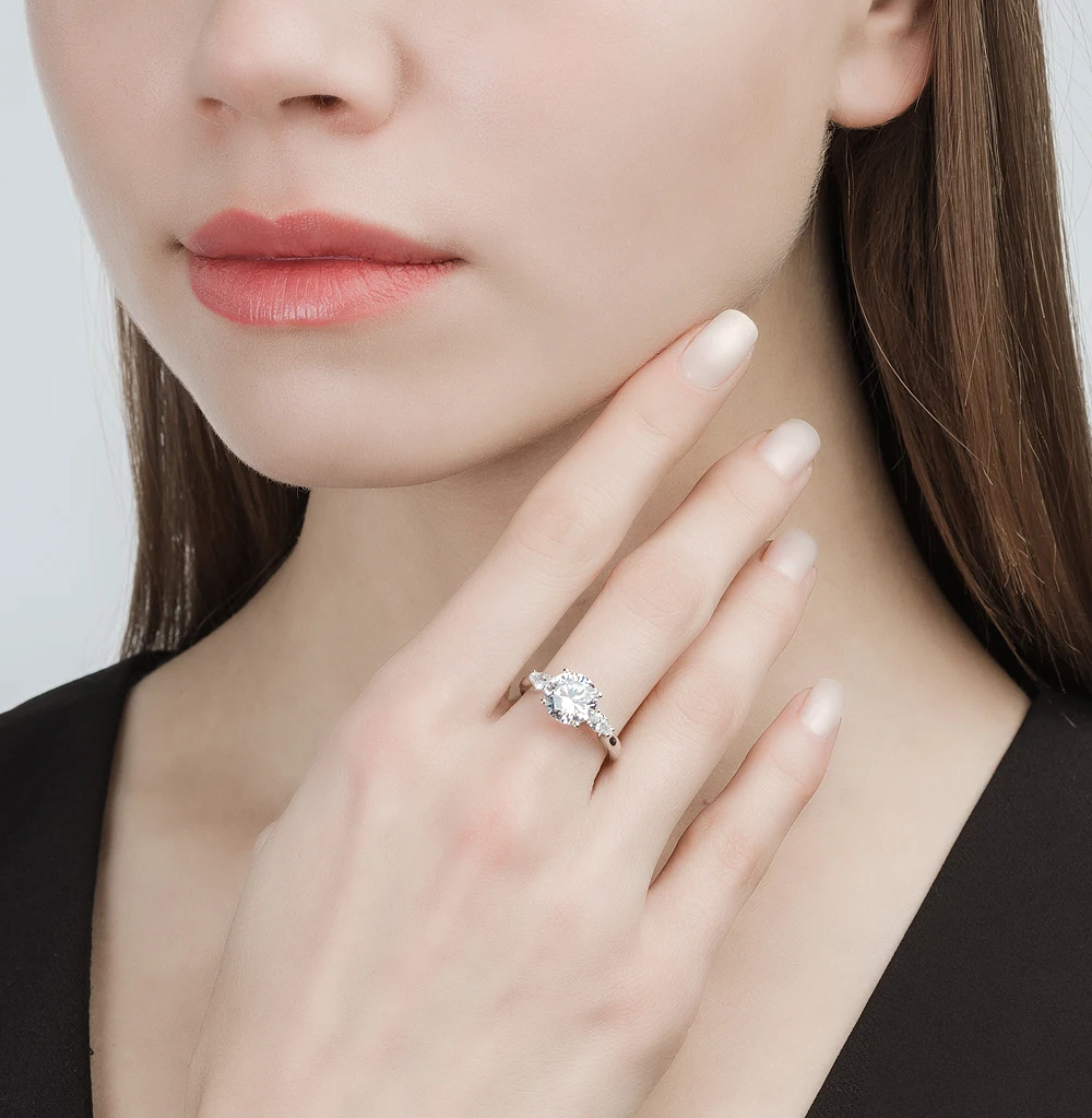 Серебряное кольцо с фианитами SUNLIGHT проба 925|Кольца| |