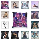 Наволочка Ариана Гранде, американская певица, декоративная домашняя наволочка для фильмов и ТВ, наволочка