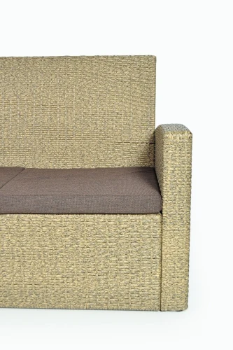 Комплект садовой мебели: Диван Кресла Стол Divan24 Сицилия (бежевый) Мебель / Садовая