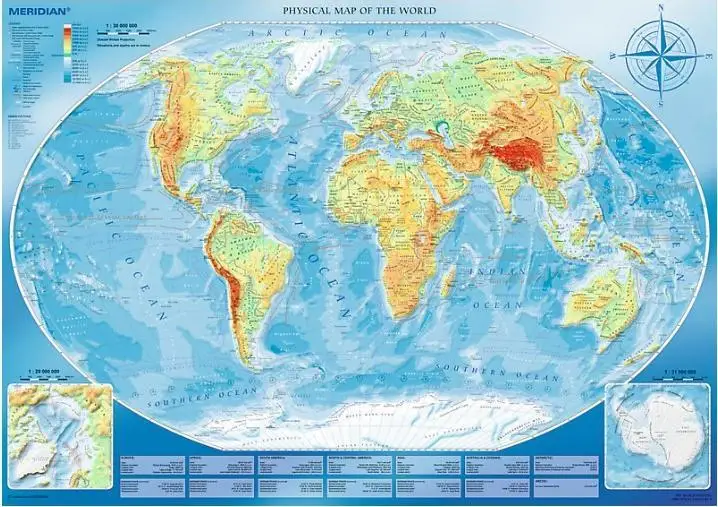 

Trefl Puzzle Large Physcial Map Of The World 4000 Piece Jigsaw Puzzle for Adults fun toys gift wall decoration
