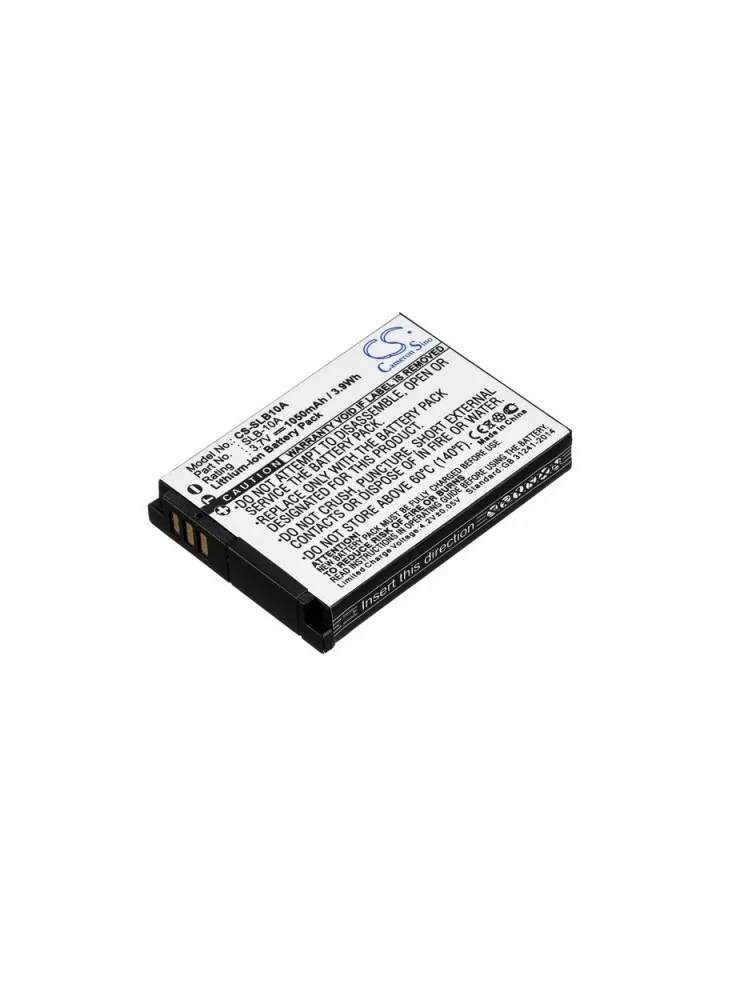 Аккумуляторная батарея Pitatel SEB-PV820 Li-Ion SLB-10A для Samsung 3.7V 1050mAh CS-SLB10A | Электроника