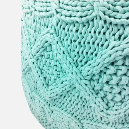

KrlentSepeti Delin | Combed Cotton Hand-Knitted Mint Puff 438428211