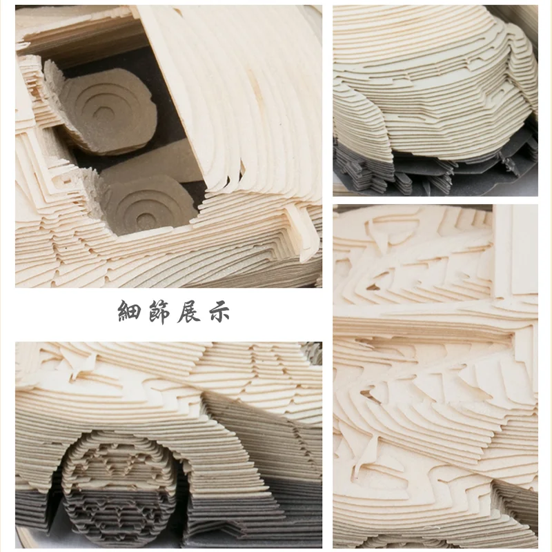 

Hot Selling 133 Sheets Papers Card Craft Christmas Halloween 3D Design Fancy Note Pad Creative Gift Ideas To Do List Paper Pad