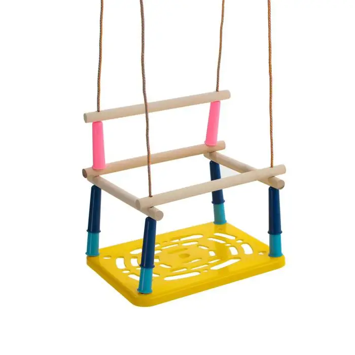 Качели детские подвесные пластмассовые сиденье 33×22см| |