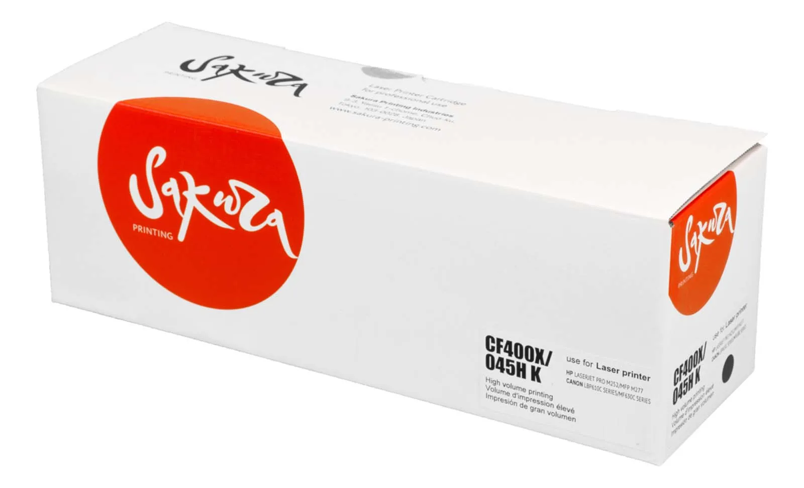 Картридж CF400X Canon 045HBK для HP Color LaserJet M277n M252n M277dw M252dw Sakura черный | Компьютеры и офис