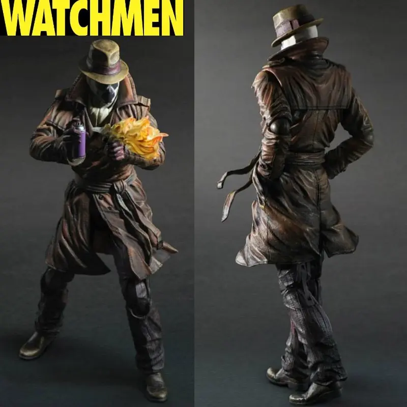 Square IX Watchmen Play Arts Kai Rorschach Action Figure|Игровые фигурки и трансформеры| |