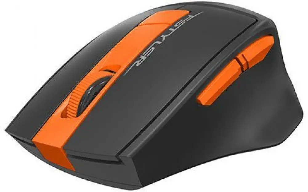 Мышь A4Tech A4 Fstyler FG30 серый/оранжевый оптическая (2000dpi) беспроводная USB (6but) |