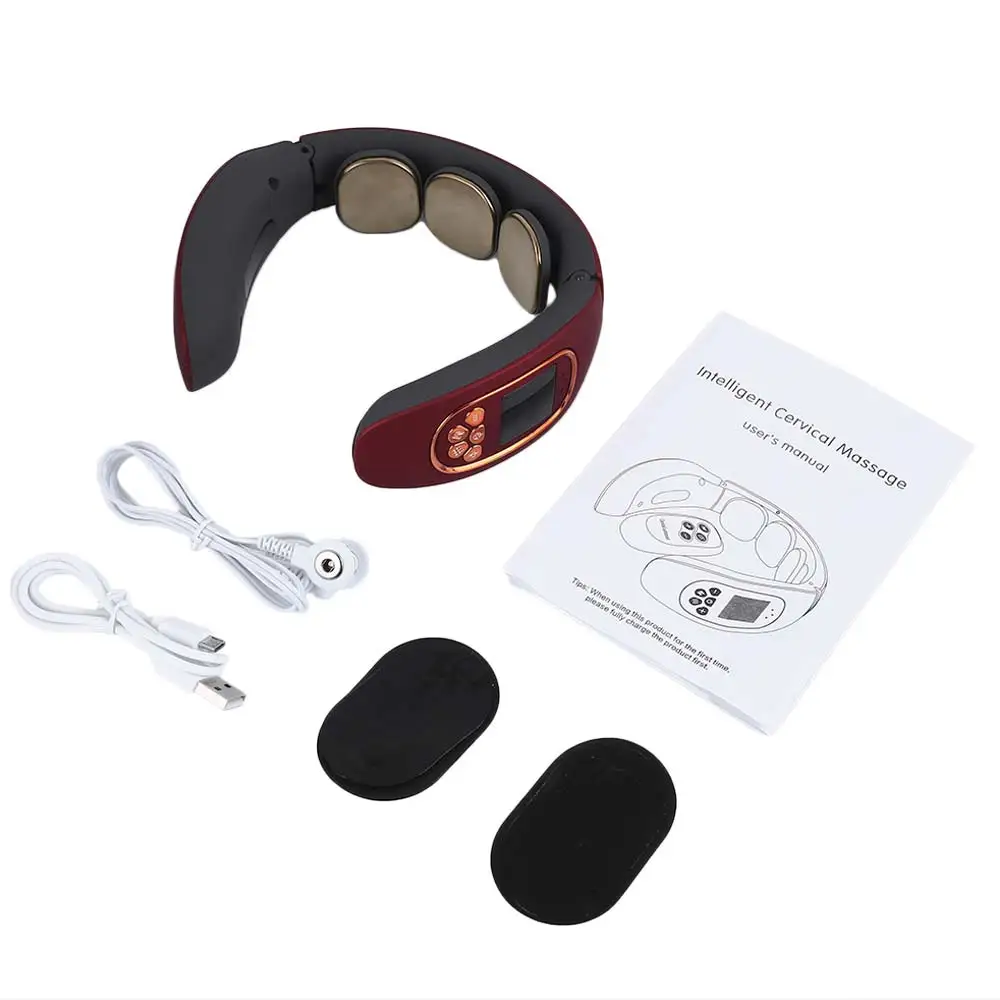 

Electric Neck Massager 4 modes 3D intelligent self-adjusting Massage tool U-shaped Health Care Physiotherapy Device