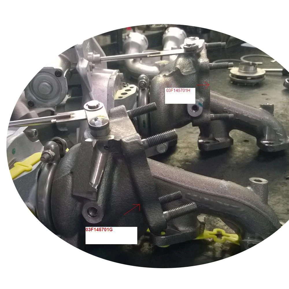 Турбокомпрессор 03F145701H 03F145701K для Audi Skoda Seat Volkswagen 1 2 TSI TFSI CBZA CBZB CBZC|Турбонагнетатели