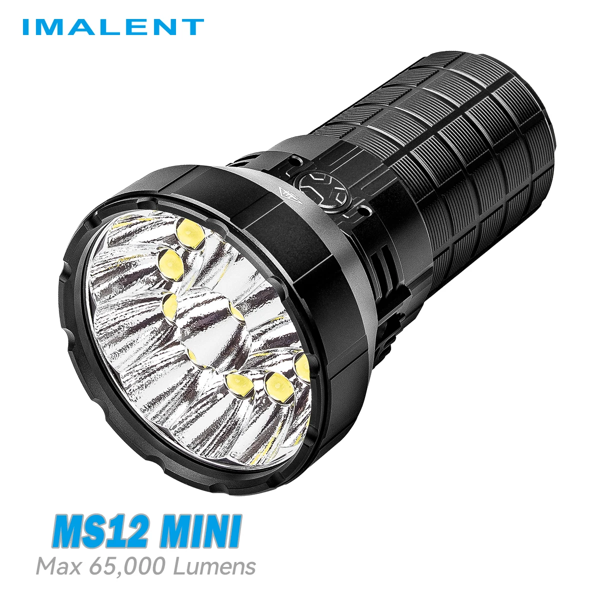 IMALENT MS12 MINI EDC Powerful Flashlight 65000Lumen CREE XHP 70.2 LED Rechargeable Super Bright Torch for Hunting Search Rescue