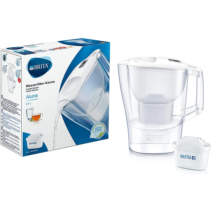 Кувшин для очистки воды BRITA Aluna 2 4 л кувшин включает 1 MAXTRA + фильтр картридж