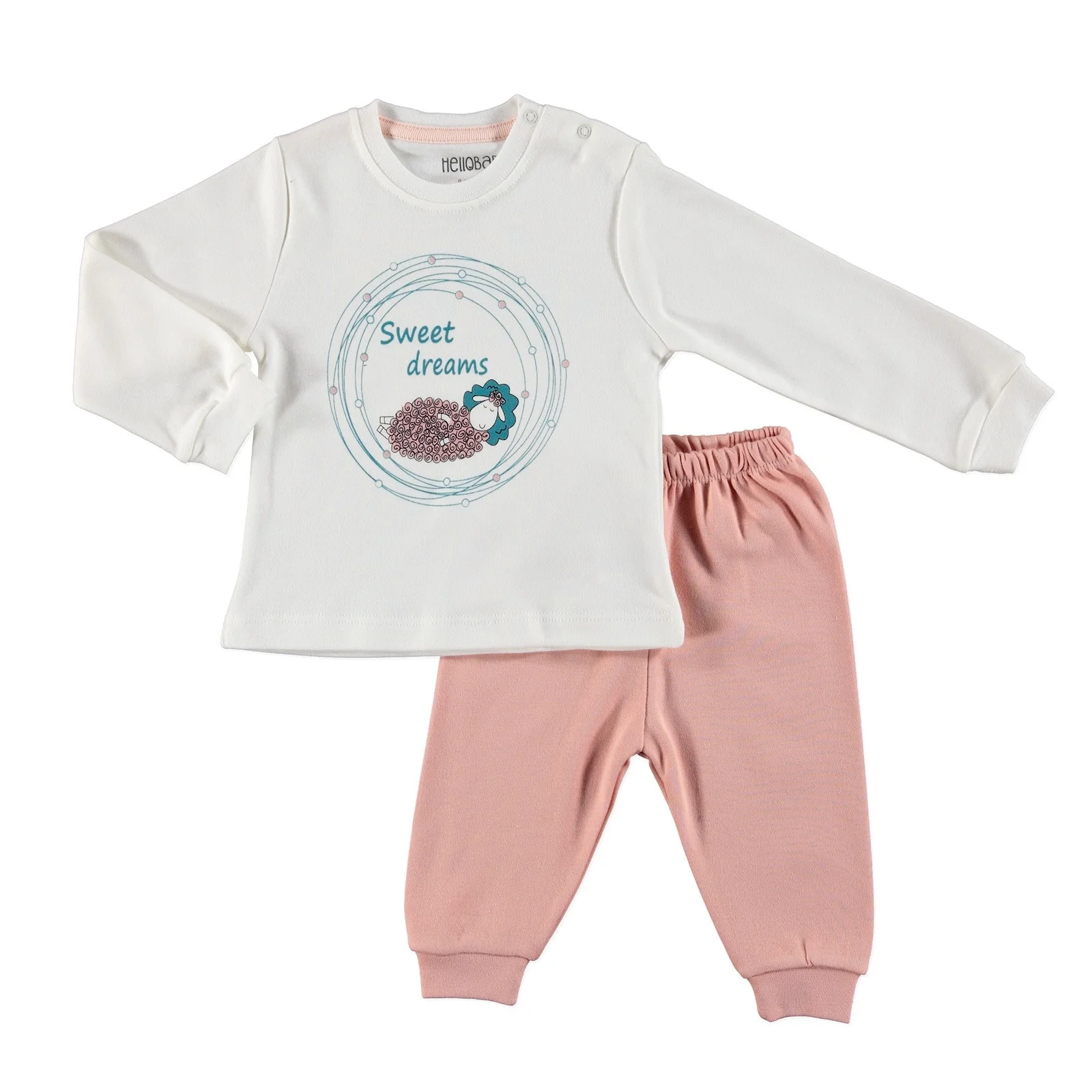 Ebebek HelloBaby/пижамный комплект с длинными рукавами |