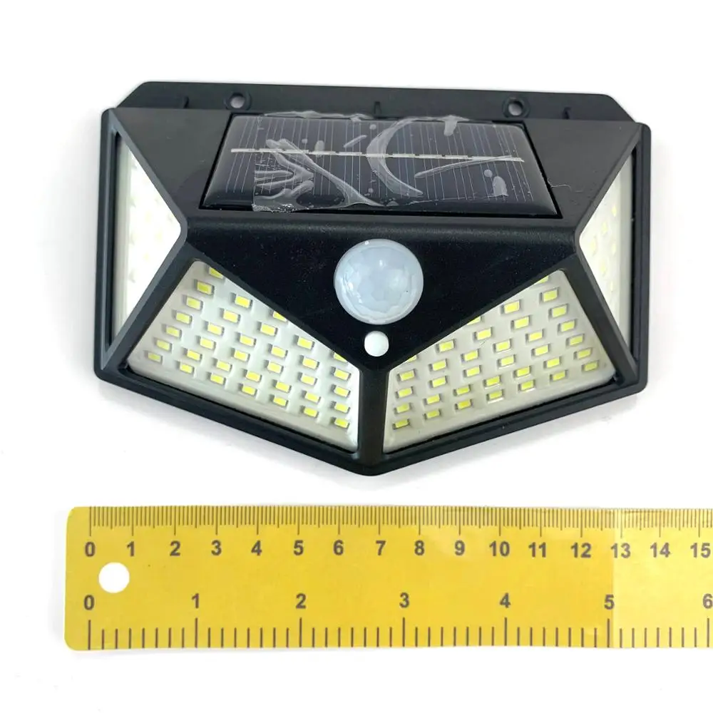 Солнечный СВЕТОДИОДНЫЙ светильник на батарейках датчик светодиодный настенный |