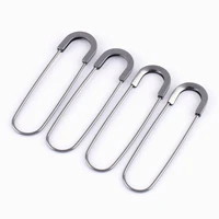gunmetal safety pins coiless safety pins larger safety pins kilt pins broochs letter bar pins apparel accessories 80mm