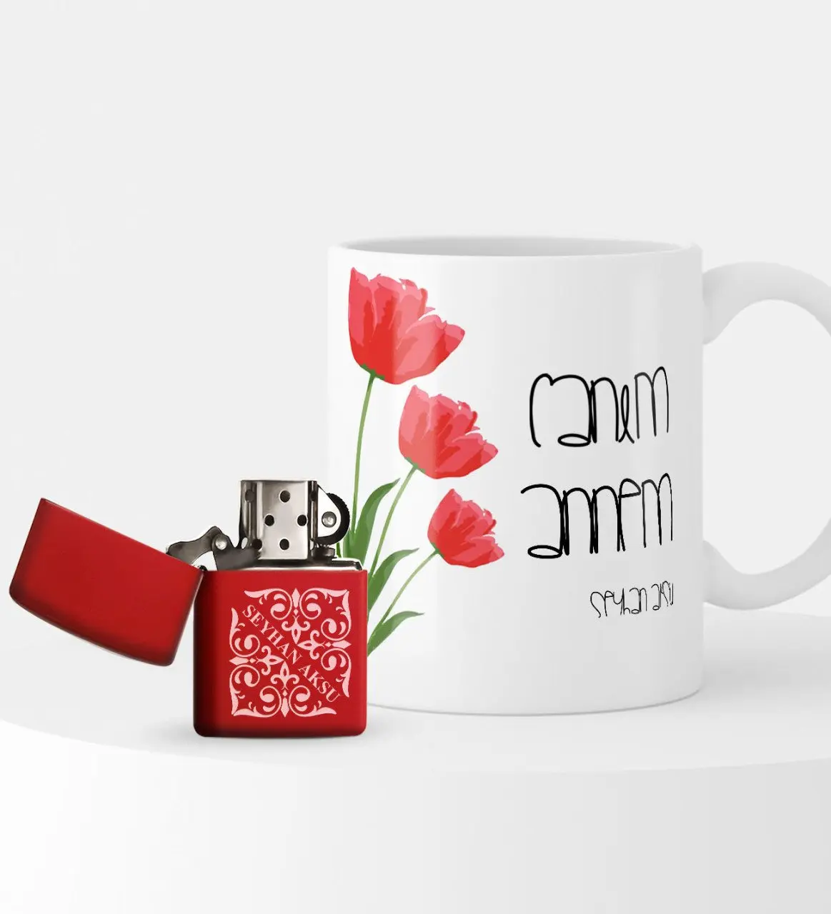 

Персонализированный набор зажигалок и кружек Dear Mom-11