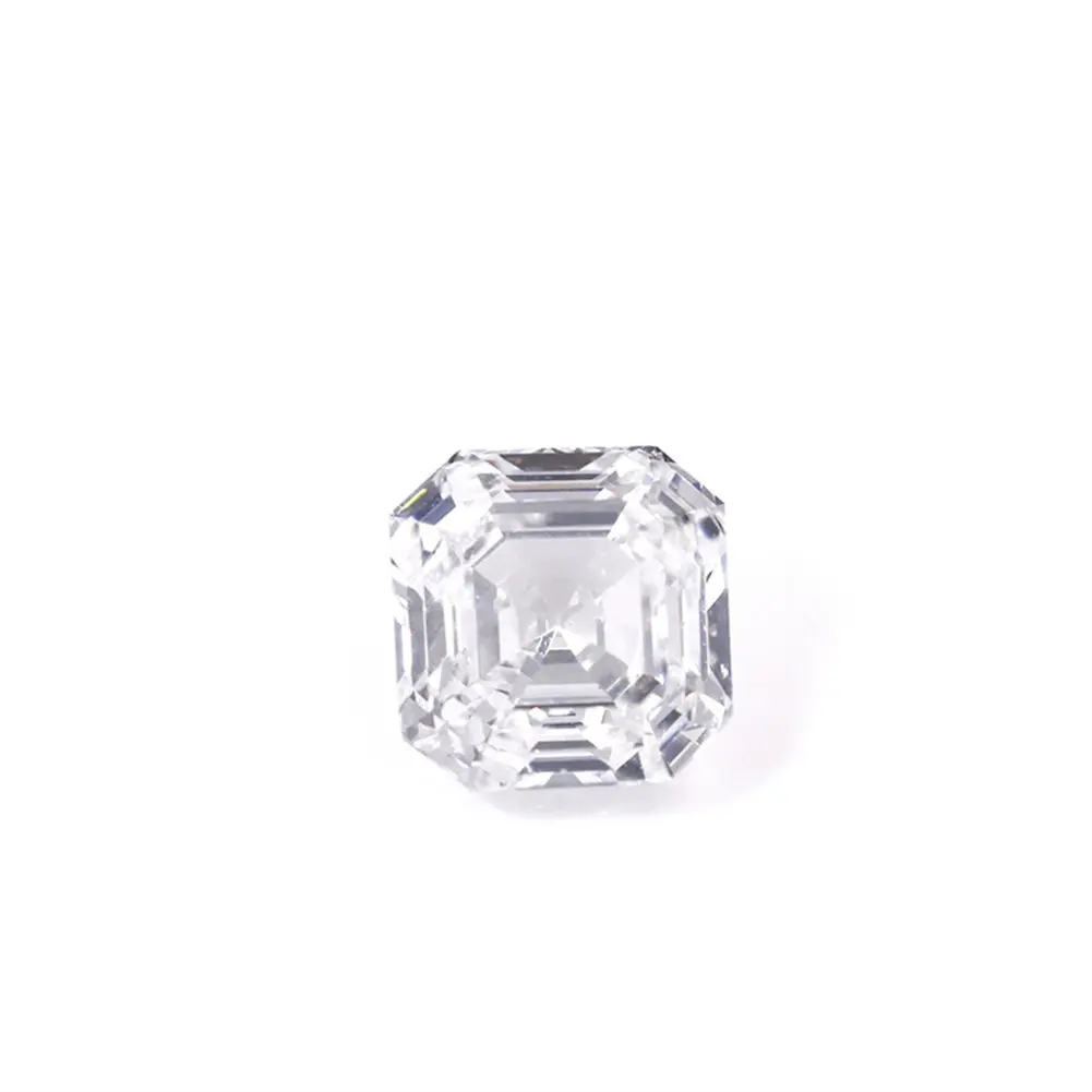 

Tianyu Gems 1.53ct F VS1 Square Asscher Cut CVD Lab Grown Diamond 6.50x6.25x4.03mm Laboratory Created Loose Diamonds for Jewelry