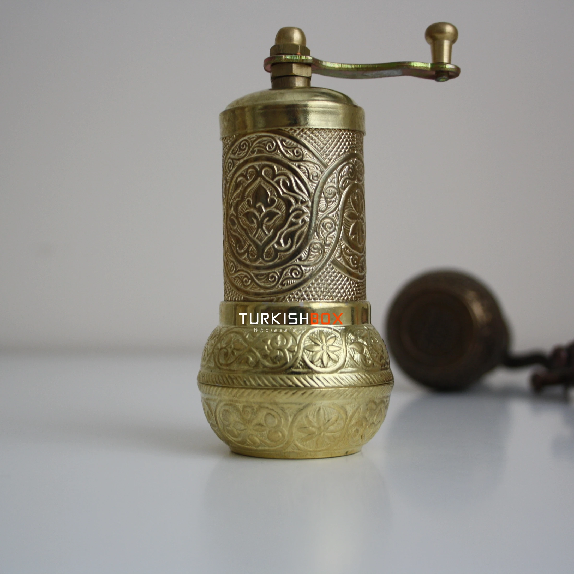 Турецкий Перец Измельчители Винтаж Стиль ручной работы для специй мельница