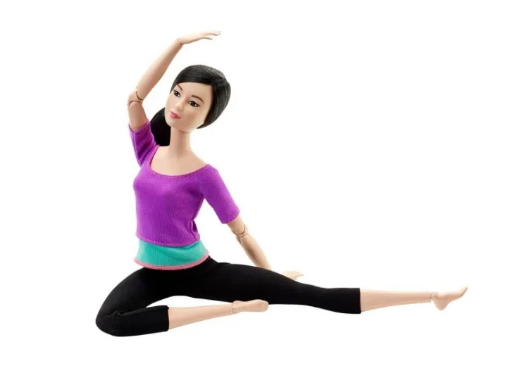 Оригинальная кукла барби DHL84 для сделанная движения бесконечное движение