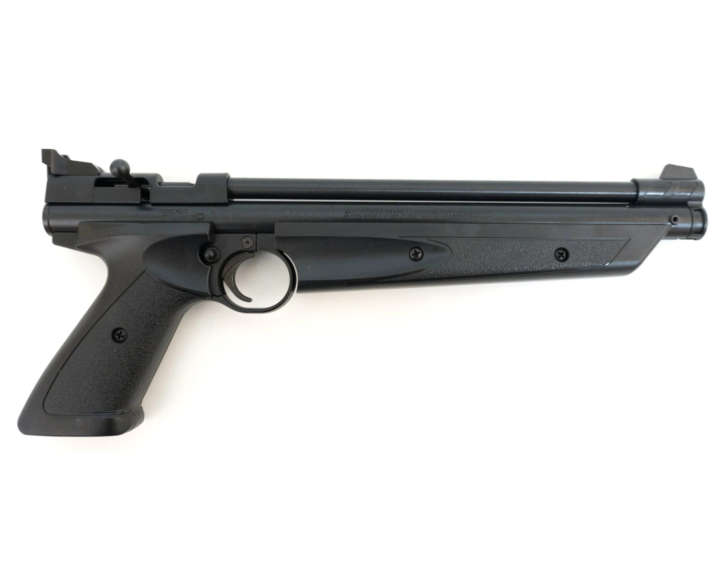 Пистолет пневматический Crosman P1377 (пласт. черн. накачка) кал.4 5 мм |