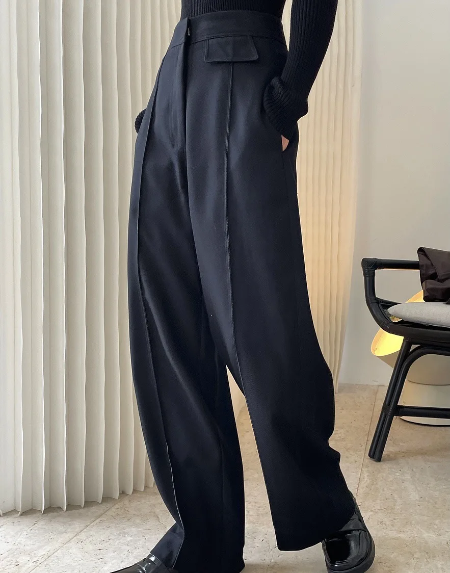 new woman fashion classic pants