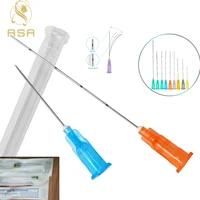 high quality disposable hypodermic needle 18g 23g 25g 27g canula micro blunt tip cannula use sterilized