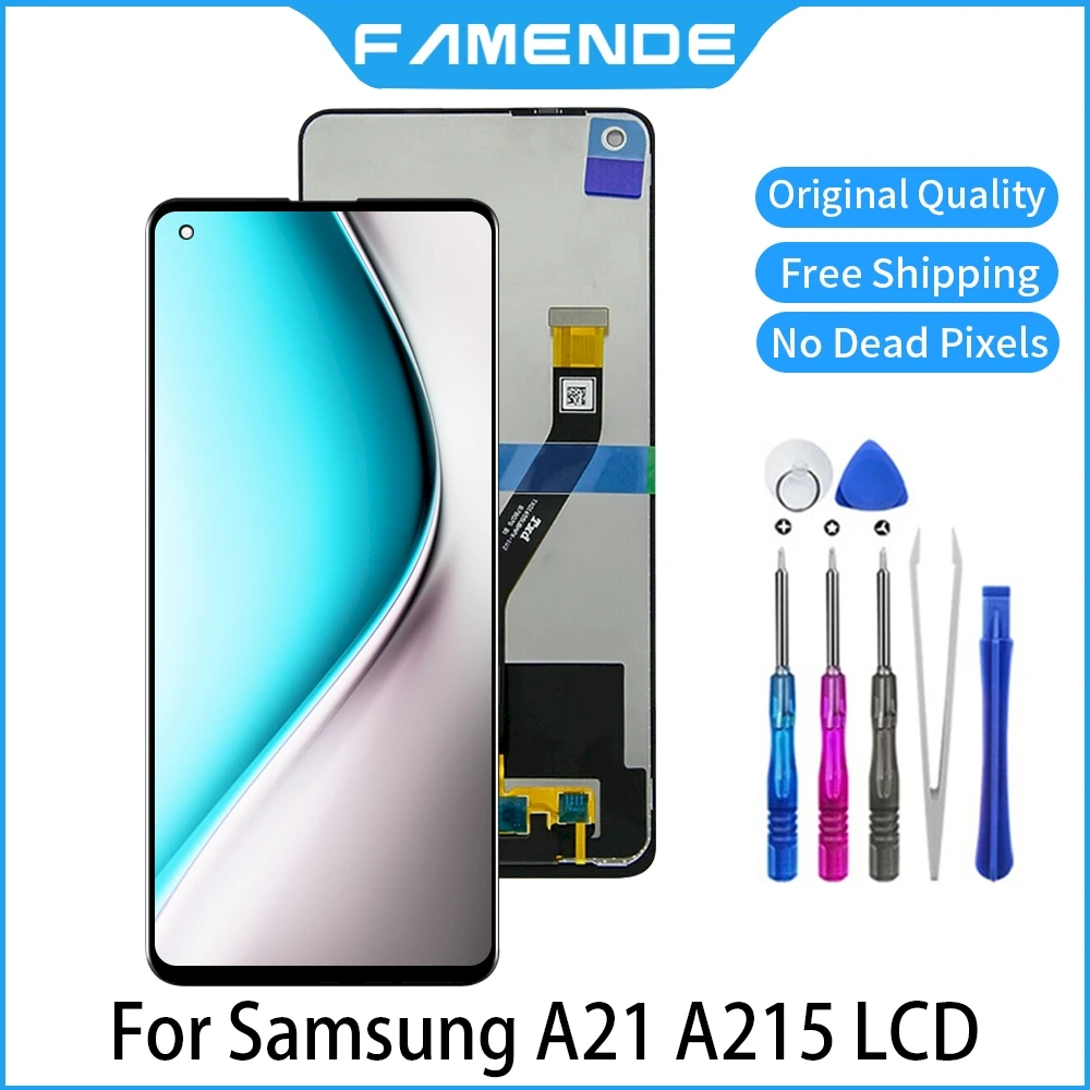 

ЖК-дисплей для Samsung Galaxy A21 A215 A215F A215U SM-A215U OLED ЖК-дисплей экран дигитайзер в сборе Замена