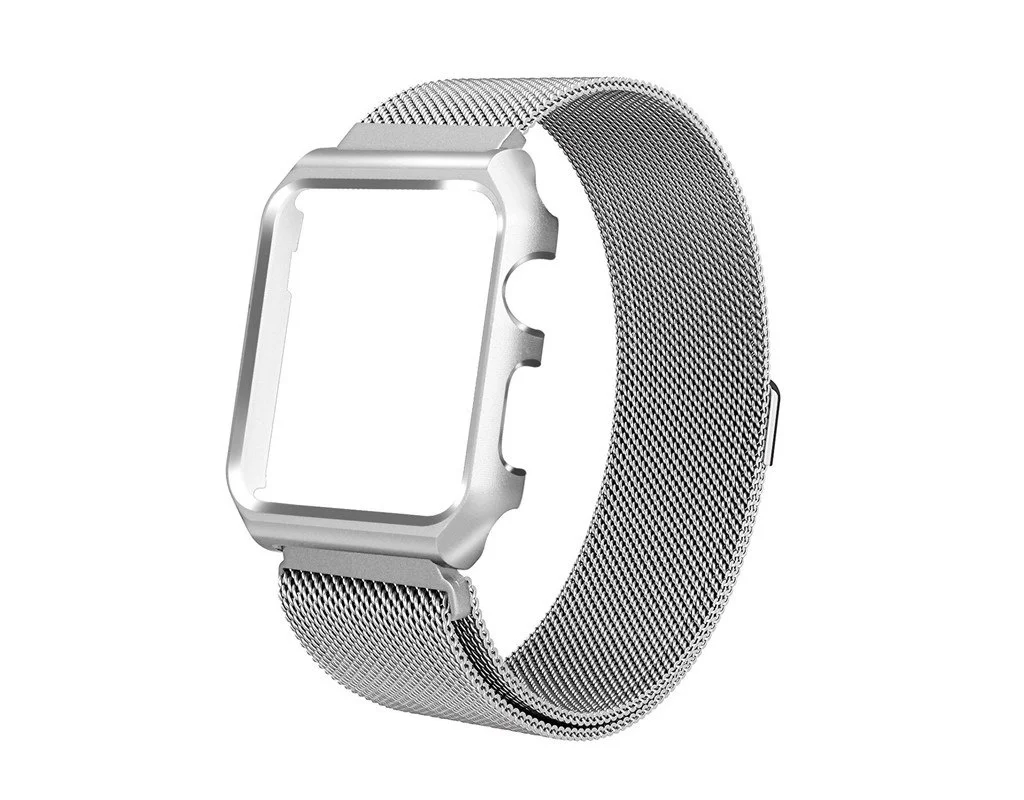 Ремешок для Apple watch 42mm One Body Milanese Loop Металл серебро | Электроника