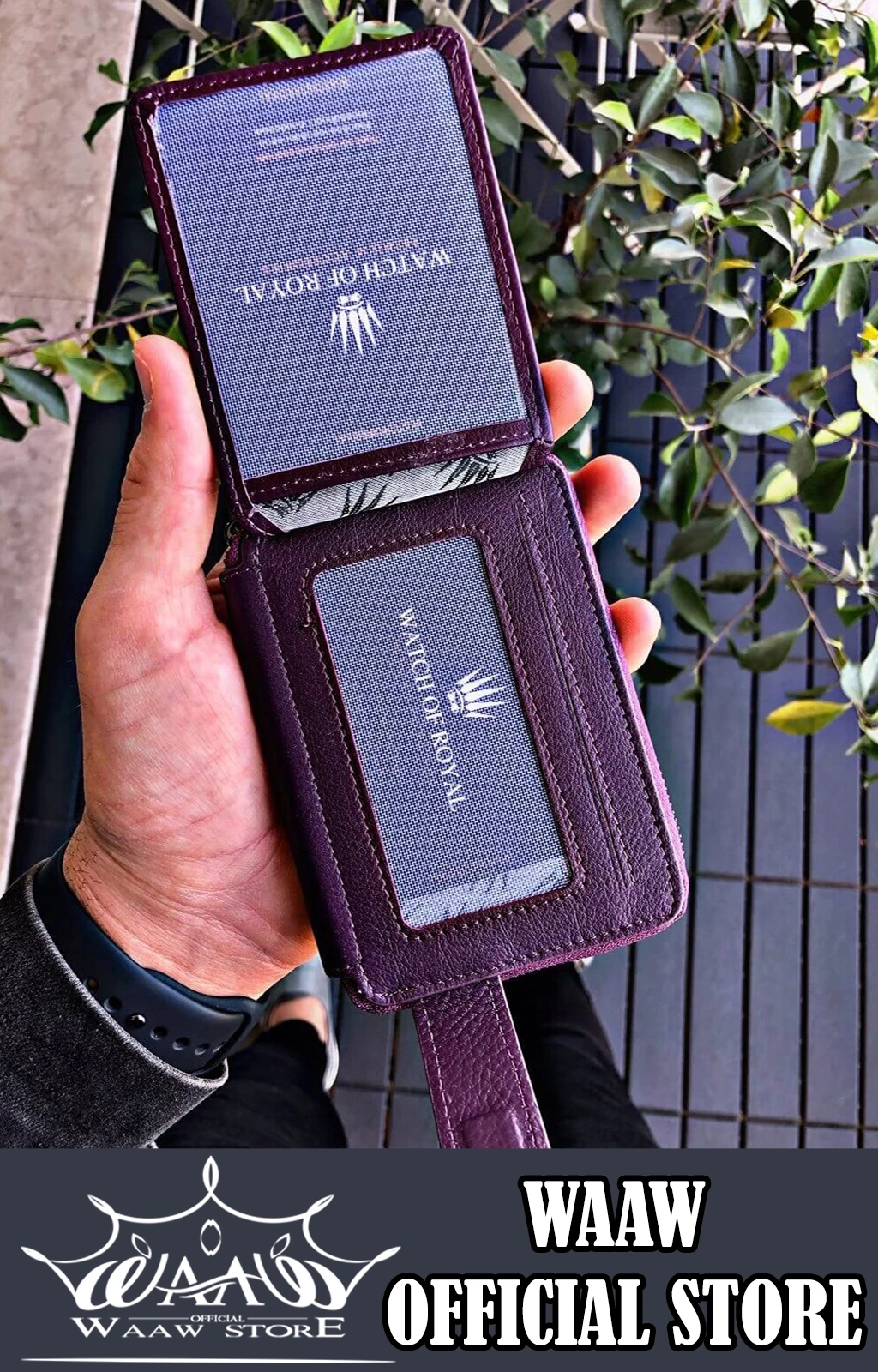 

Waaw A1056 genuine leather wallet nisex money 1st class workmanship best selling made in turkey 12x9 cm