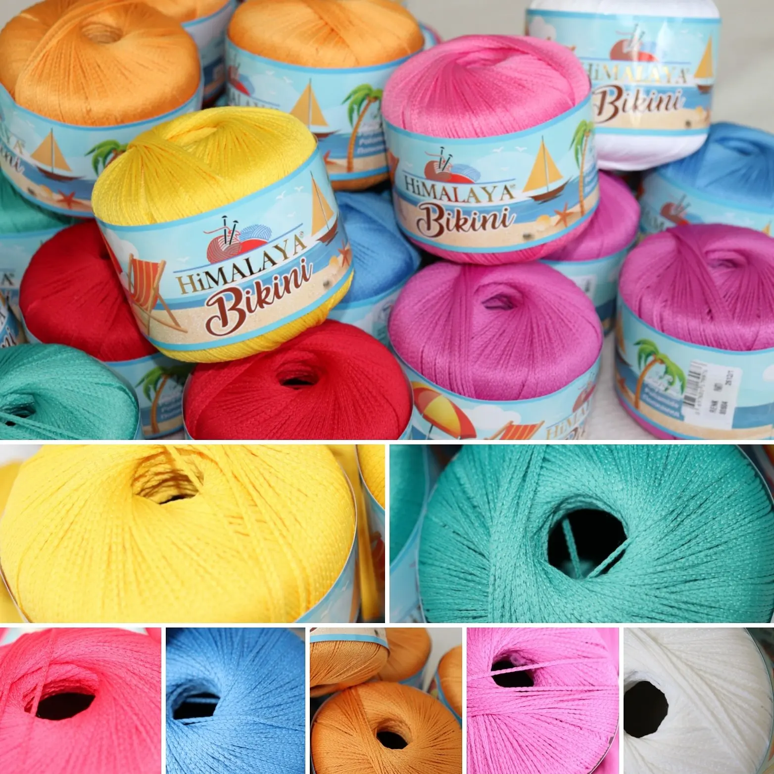 

Swimwear Swimsuit Yarn Crochet Knitting 5 LOT/BALL Himalaya Bikini 50g High Quality Product Turkish Cotton DIY Soft Elastic Dry