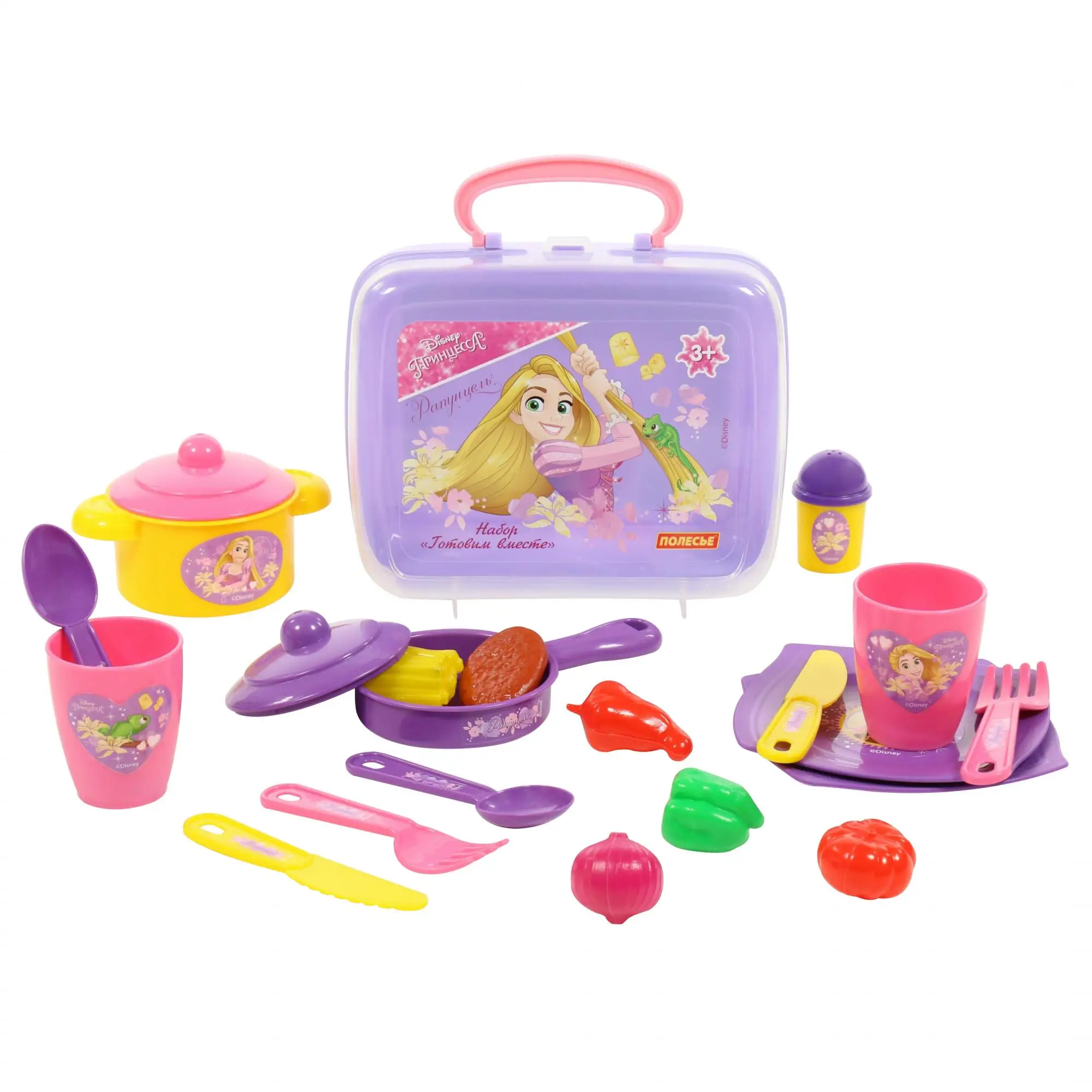 Набор Disney &quotПринцесса Рапунцель&quot - &quotГотовим вместе&quot (в чемоданчике) |
