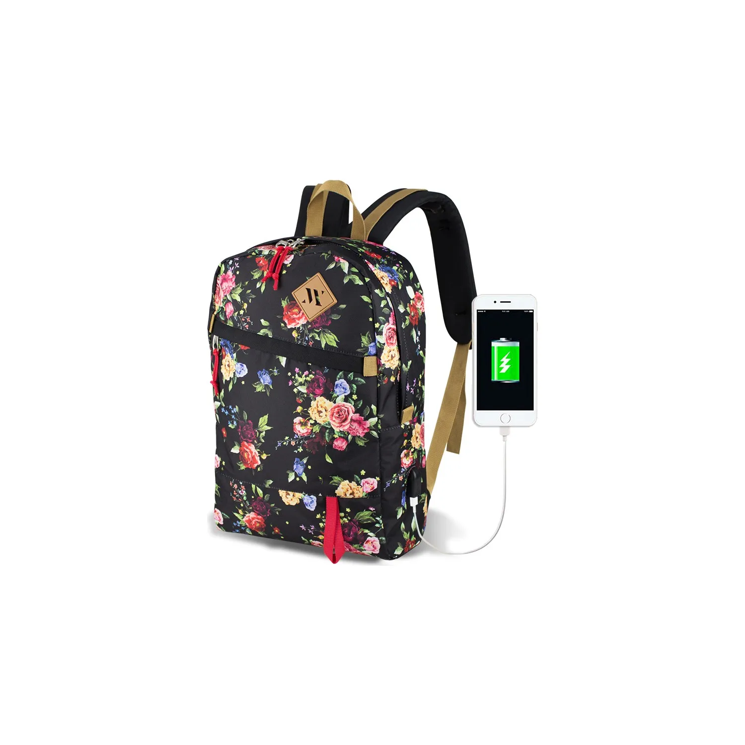 

My Valice Smart Bag USB Fast Shipping Travel Notebook Women USB Charger Backpack 20-25L Men School Laptop