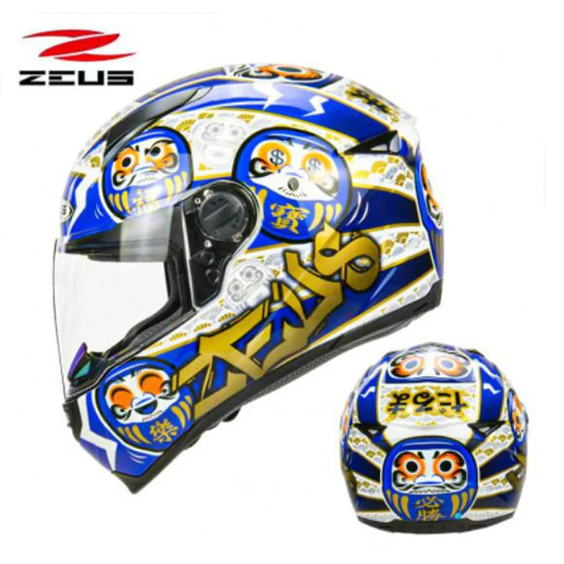 Мотоциклетный шлем ZEUS для мужчин и женщин аксессуары езды на мотоцикле - купить