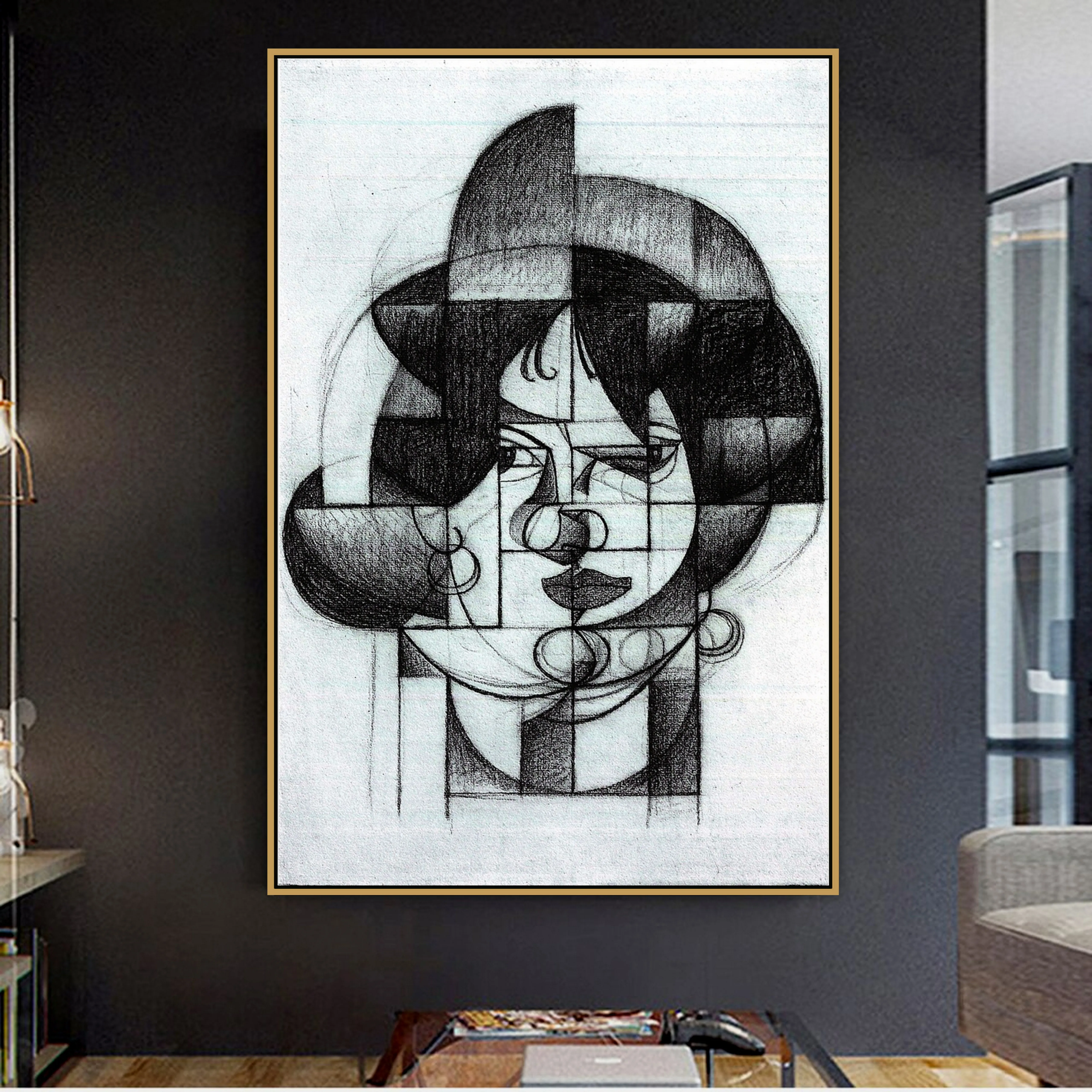 Juan Gris старый известный мастер испанский художник руководитель Germaine Raynal холст